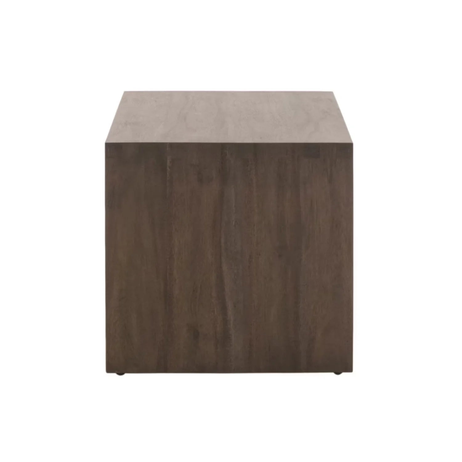 Luxury Dovetail Acacia Upholstered Rectangular Coffee Table Modern Italian Style for Villa