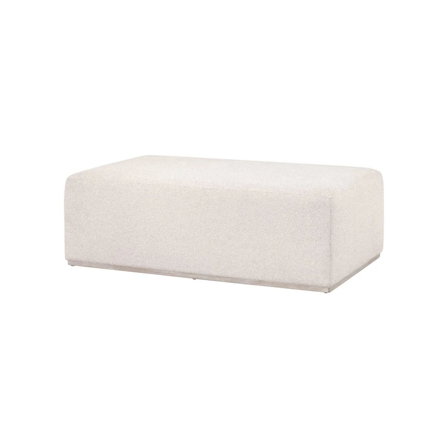 Luxury Dovetail Acacia Upholstered Rectangular Coffee Table Modern Italian Style for Villa