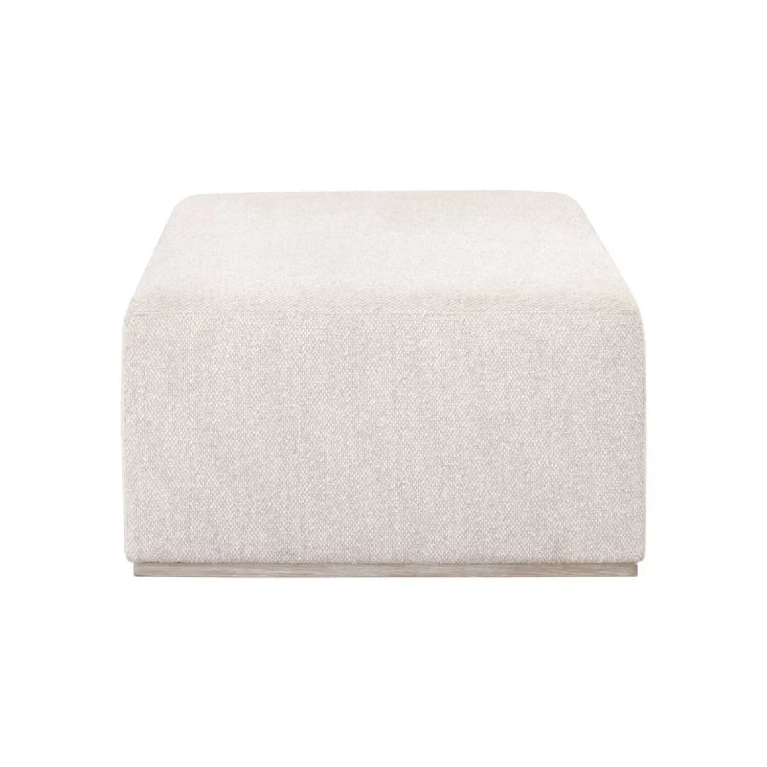 Luxury Dovetail Acacia Upholstered Rectangular Coffee Table Modern Italian Style for Villa