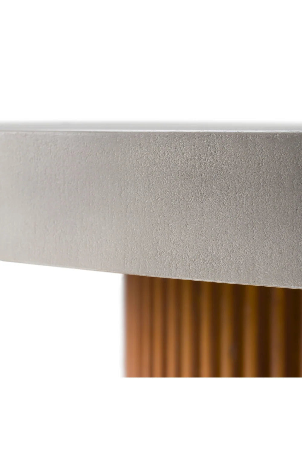 Luxury Duncan Fluted Dining Table Modern Italian Style for Villa