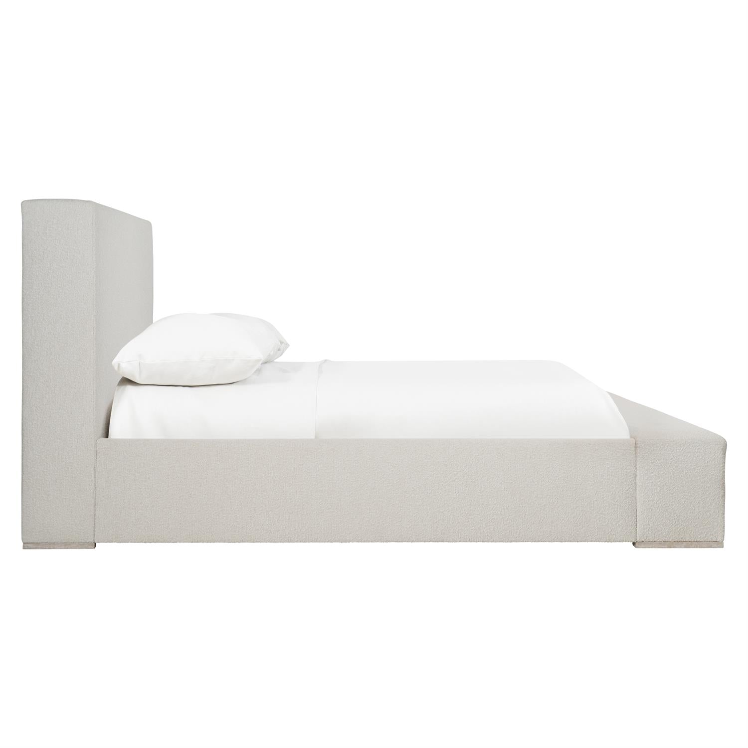 Luxury Dunhill Fabric Panel Bed Modern Italian Style for Villa