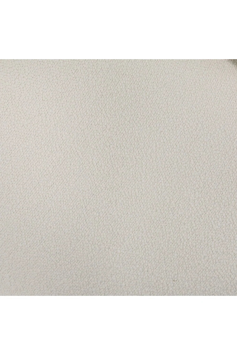 Luxury Duran White Fabric Loveseat Modern Italian Style for Villa