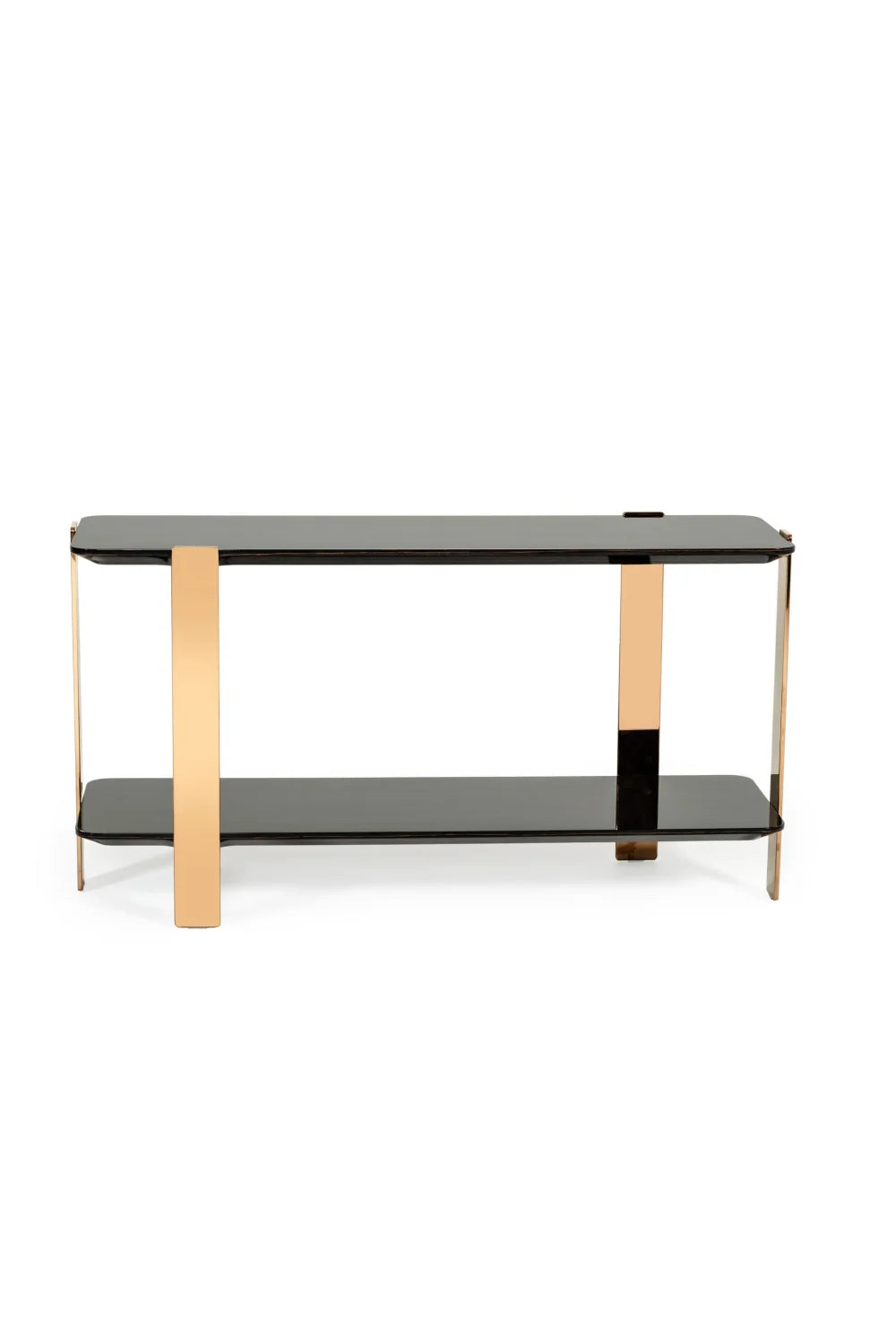 Luxury Ebony Console Table Modern Italian Style for Villa