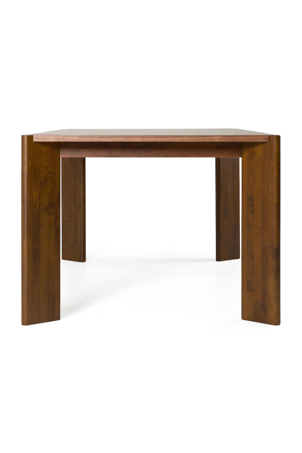Luxury Edelman Walnut Rectangular Dining Table Modern Italian Style for Villa