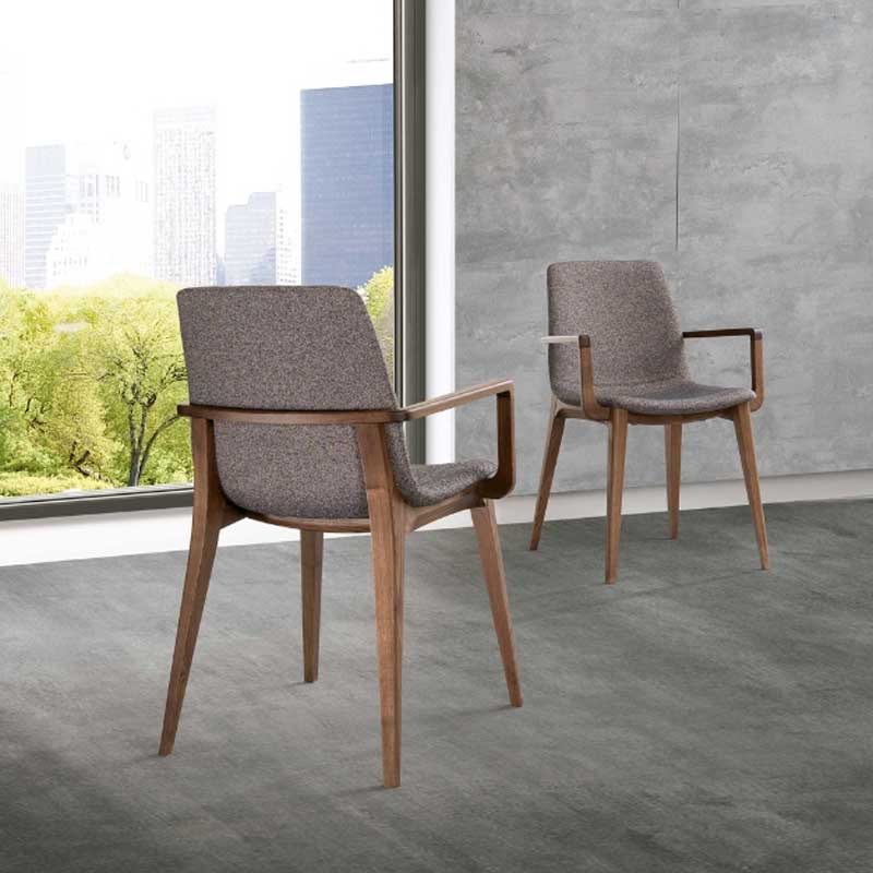 Luxury Ellen Dining Chair Modern Italian Style for Villa