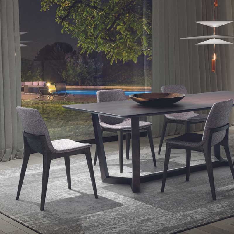 Luxury Ellen Dining Chair Modern Italian Style for Villa