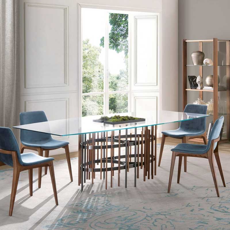 Luxury Ellen Dining Chair Modern Italian Style for Villa