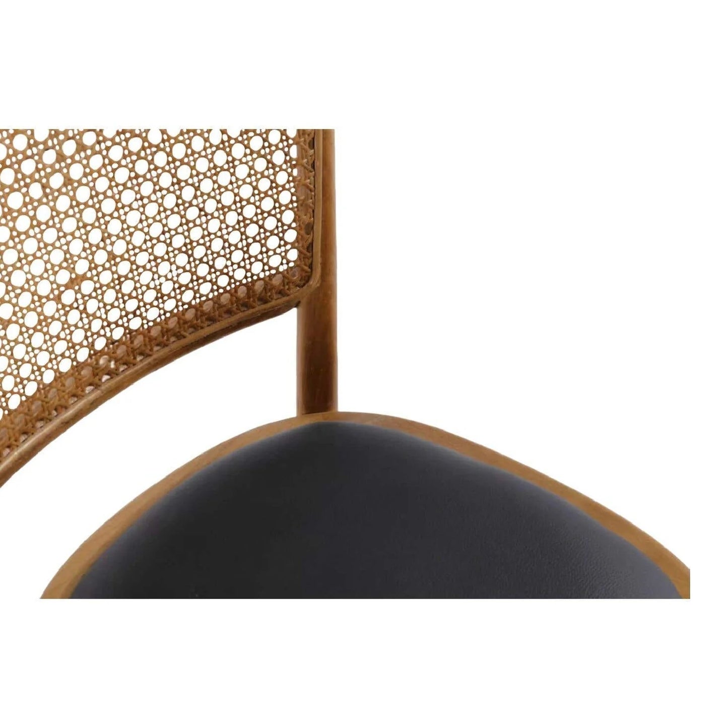 Luxury Elm Rattan Modern Dining Chair European Style for Villa