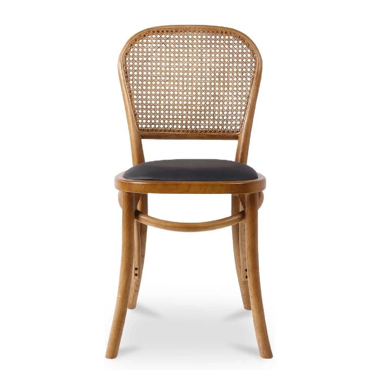 Luxury Elm Rattan Modern Dining Chair European Style for Villa