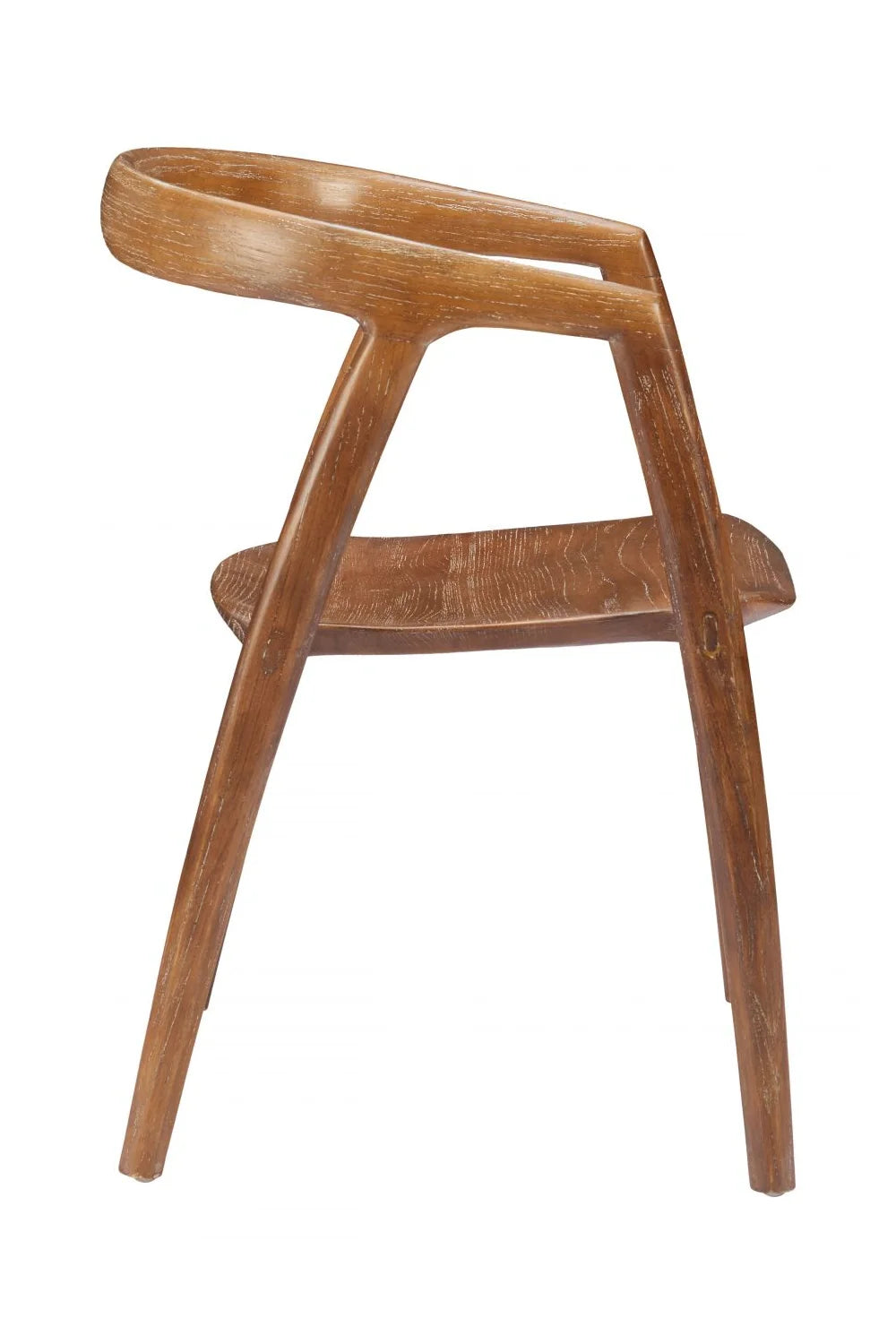 Luxury Elm Wood Modern Dining Chair European Style for Villa