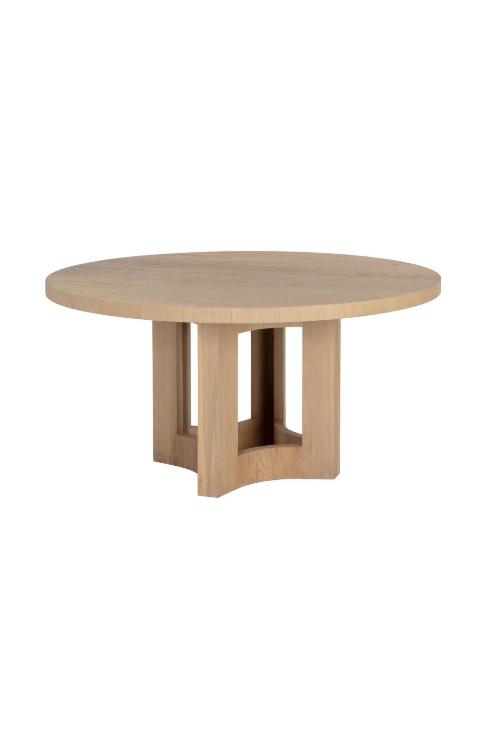 Luxury Elma Round Dining Table Modern Italian Style for Villa