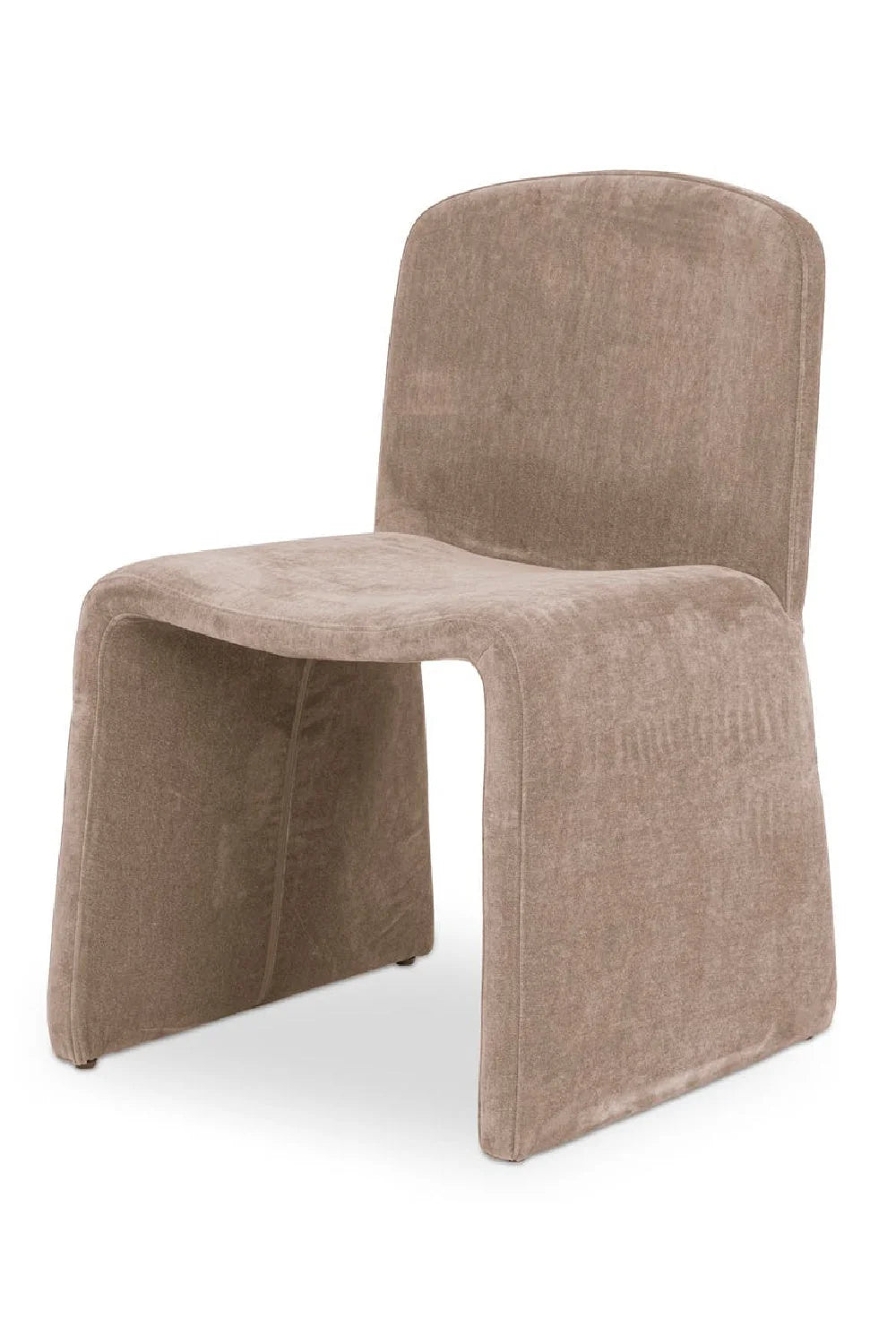 Luxury Ergonomic Fabric Modern Dining Chair European Style for Villa