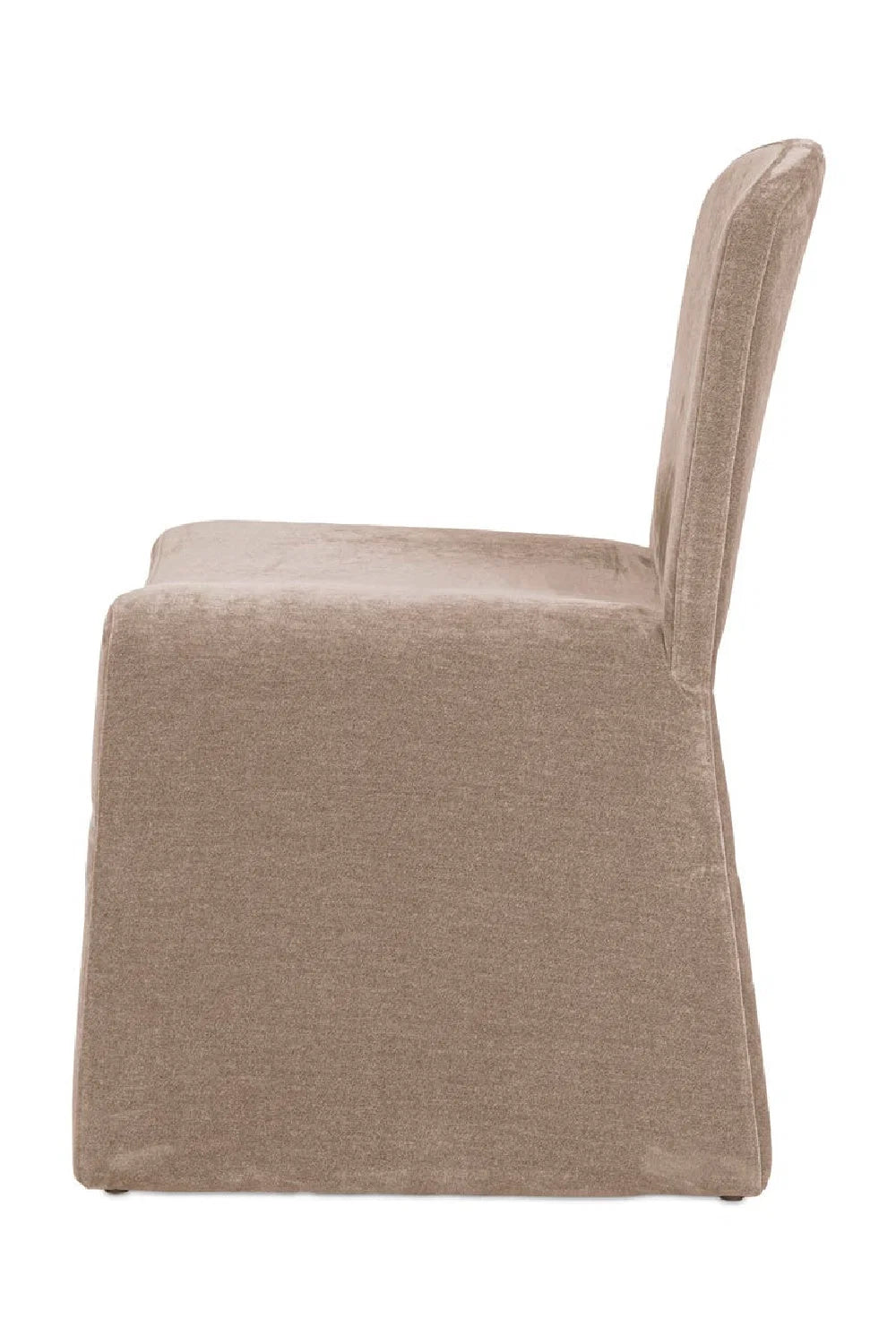 Luxury Ergonomic Fabric Modern Dining Chair European Style for Villa