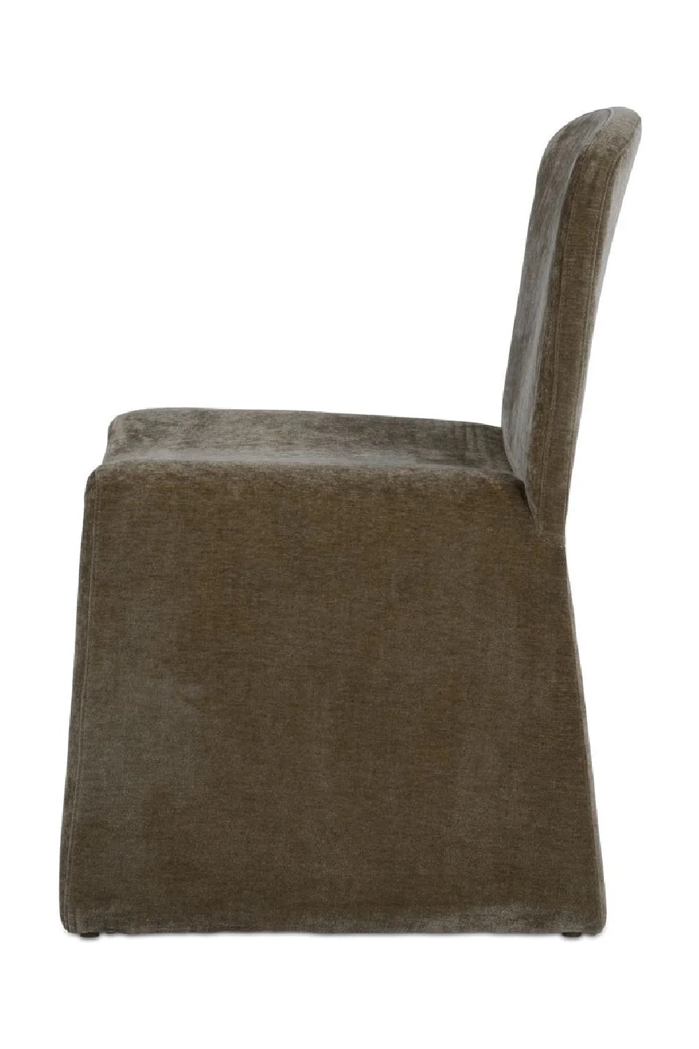 Luxury Ergonomic Fabric Modern Dining Chair European Style for Villa