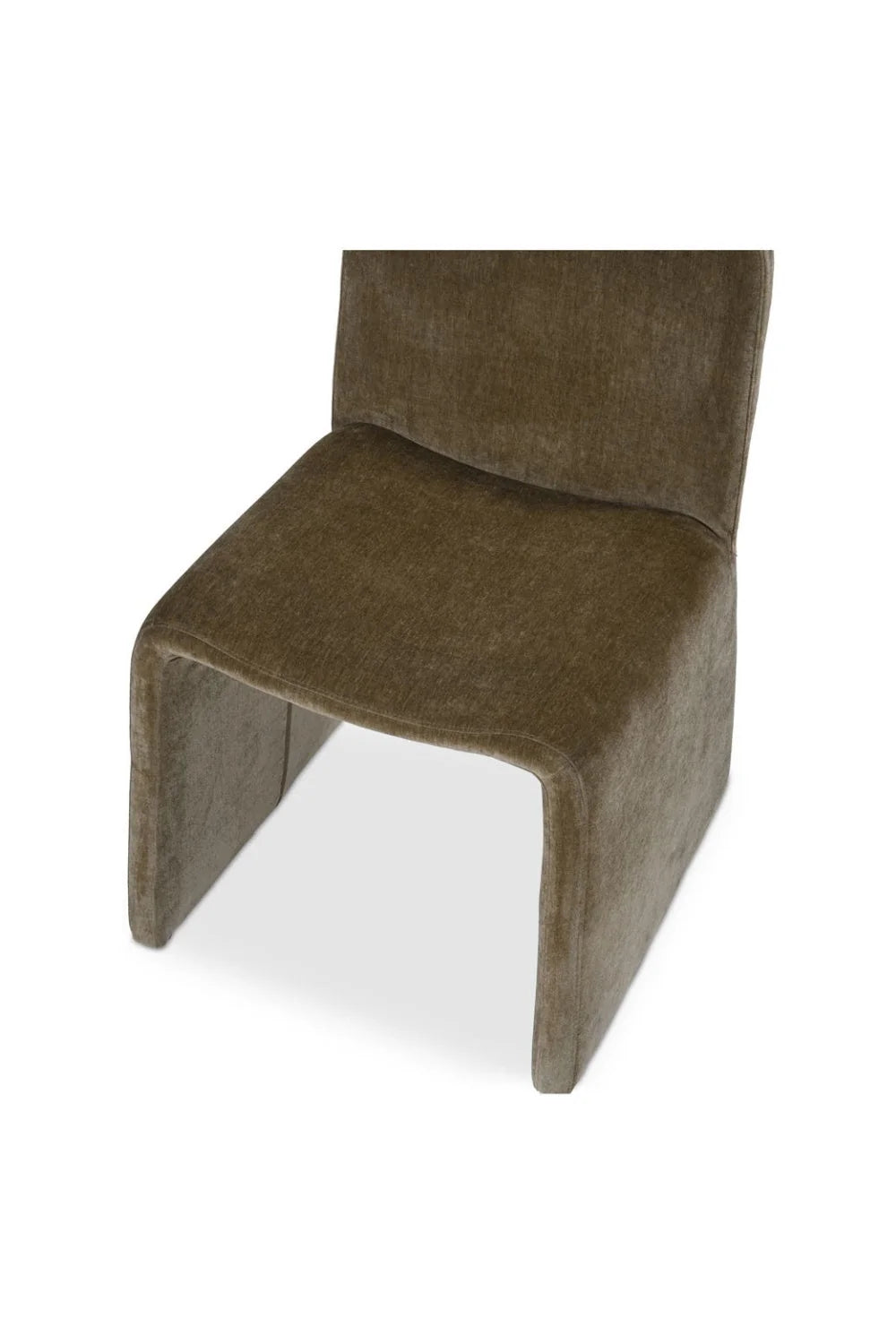Luxury Ergonomic Fabric Modern Dining Chair European Style for Villa