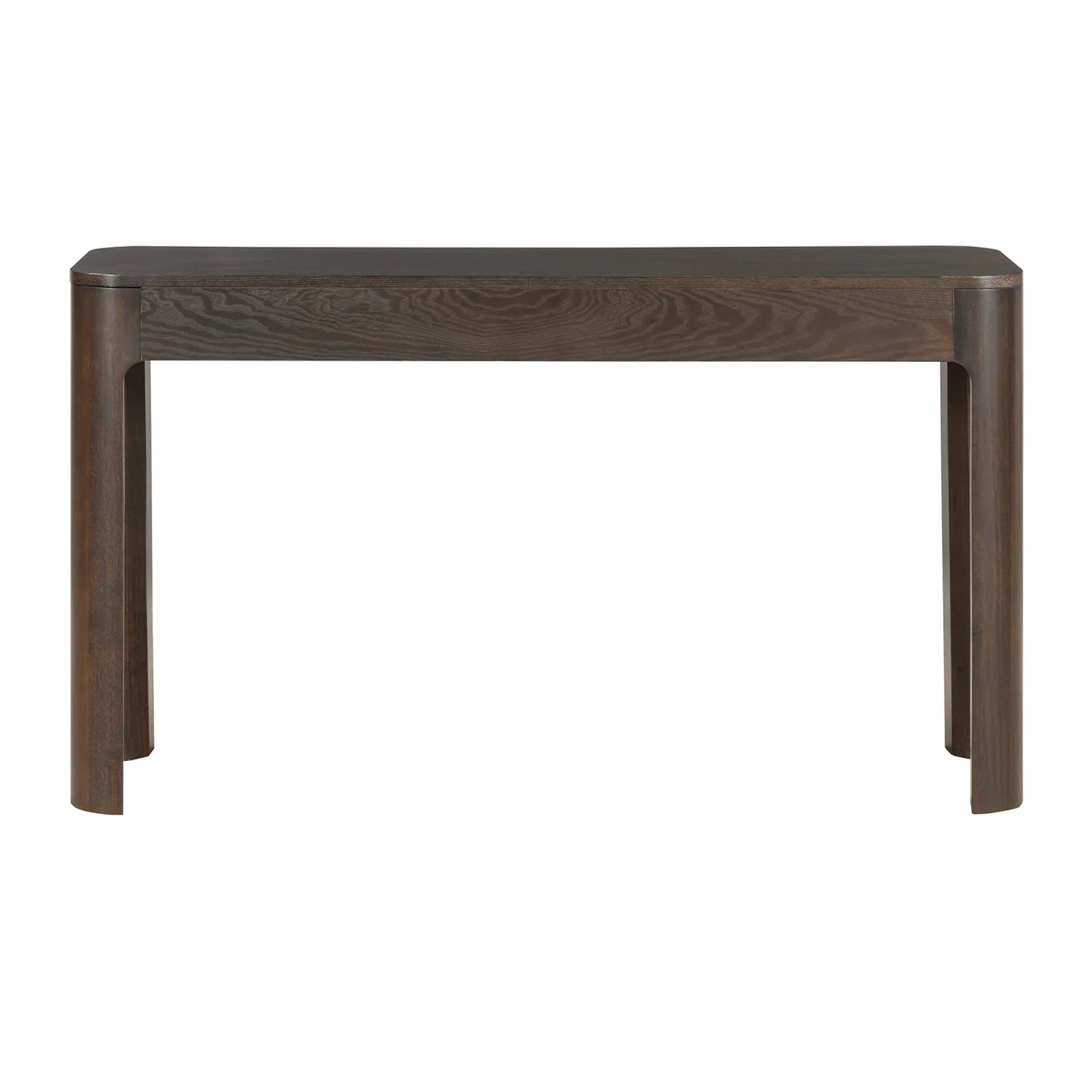 Luxury Espresso Wooden Console Table Modern Italian Style for Villa