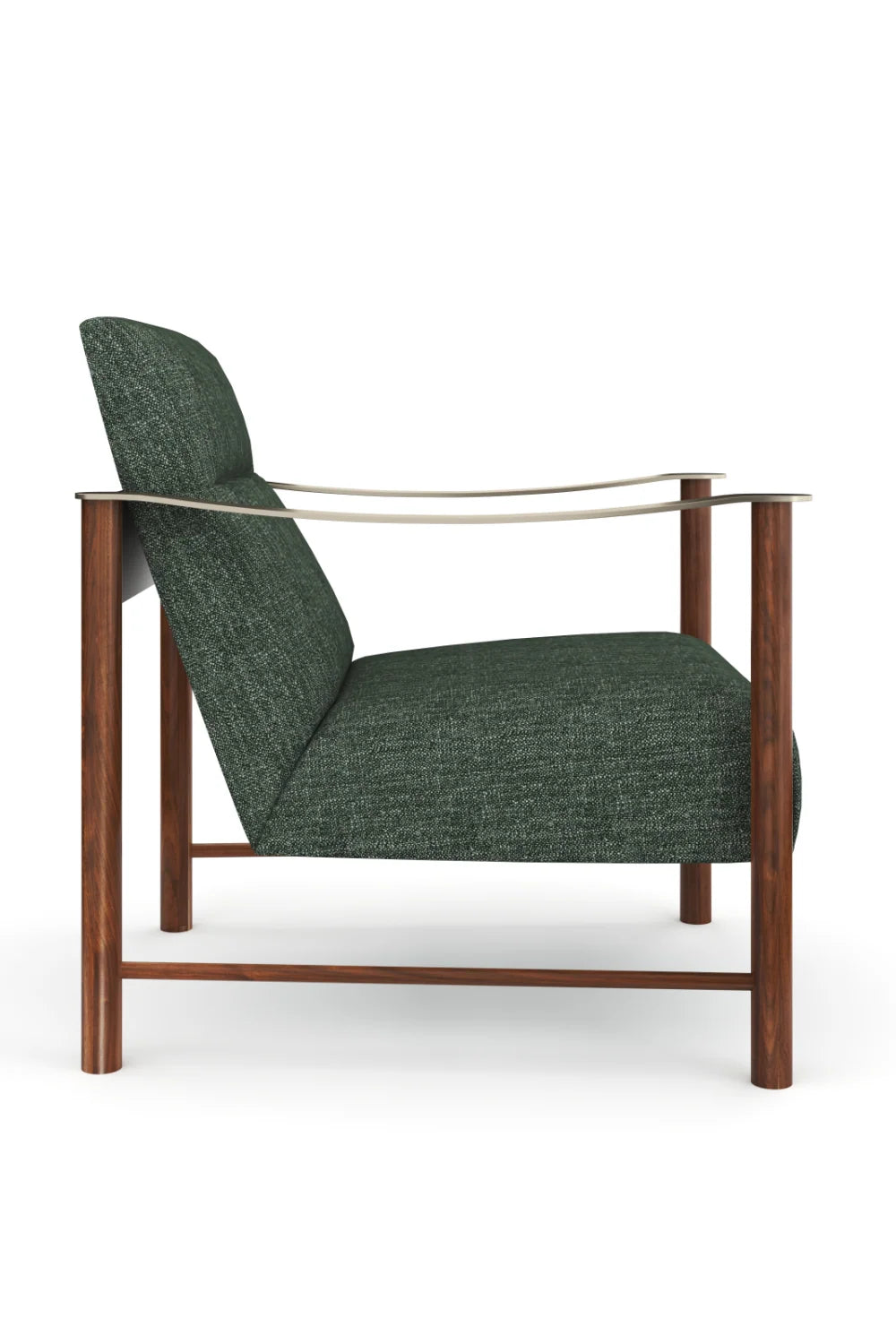 Luxury Eucalyptus Linen Accent Chair European Style for Villa