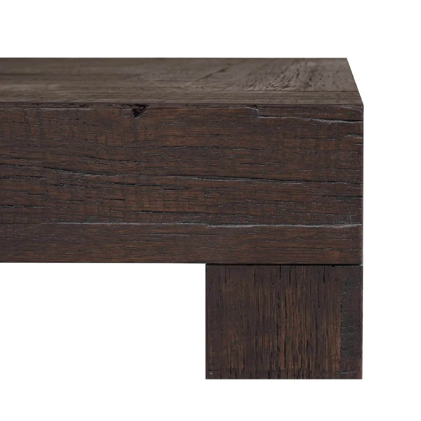 Luxury Evander Solid Oak Coffee Table Modern Italian Style for Villa
