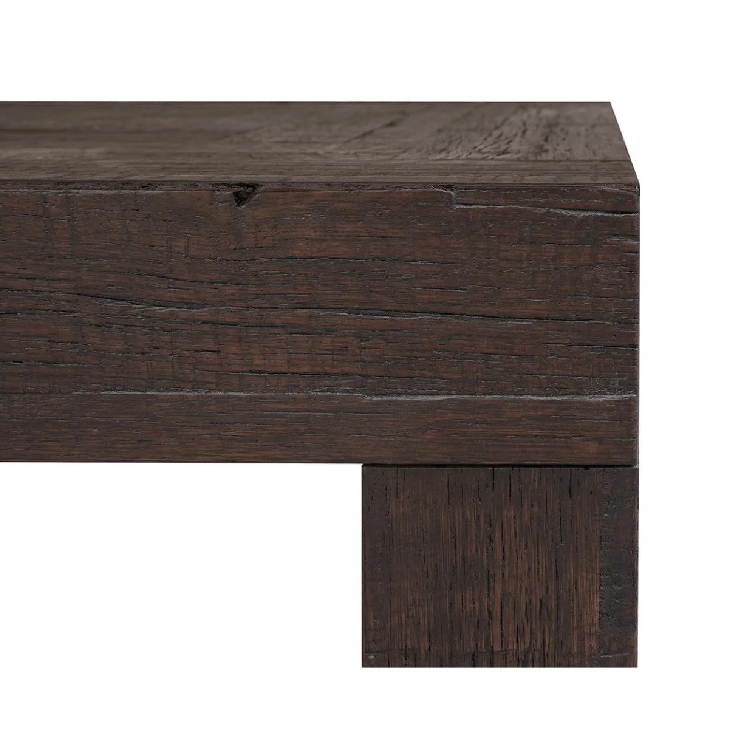 Luxury Evander Solid Oak Coffee Table Modern Italian Style for Villa