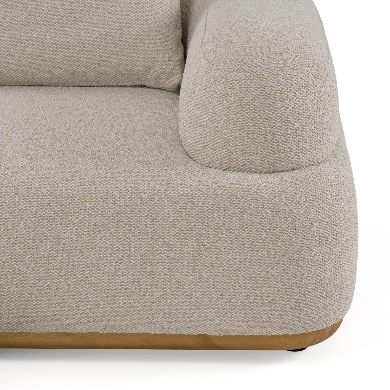 Luxury Evans Fabric Modular Sectional Sofa Modern Italian Style for Villa