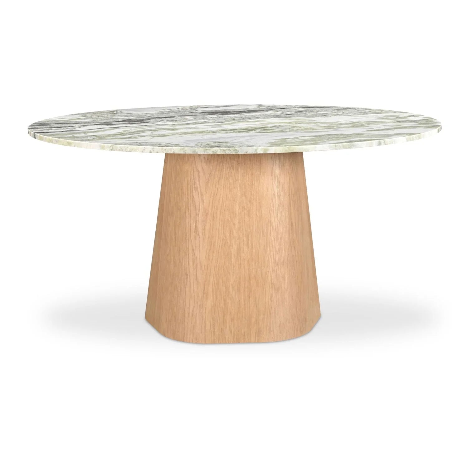 Luxury Evelyn Round Onyx Marble Dining Table Modern Italian Style for Villa
