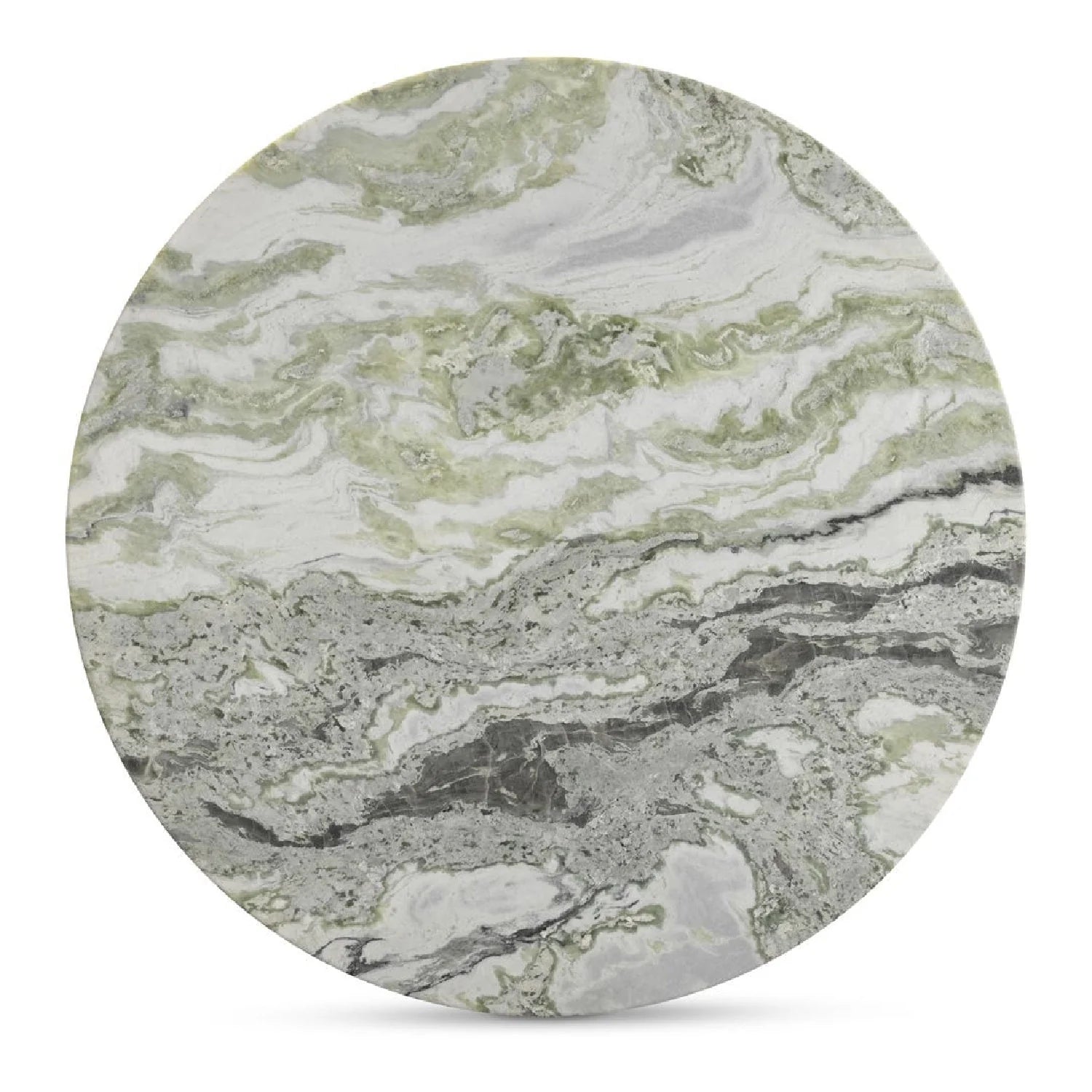 Luxury Evelyn Round Onyx Marble Dining Table Modern Italian Style for Villa