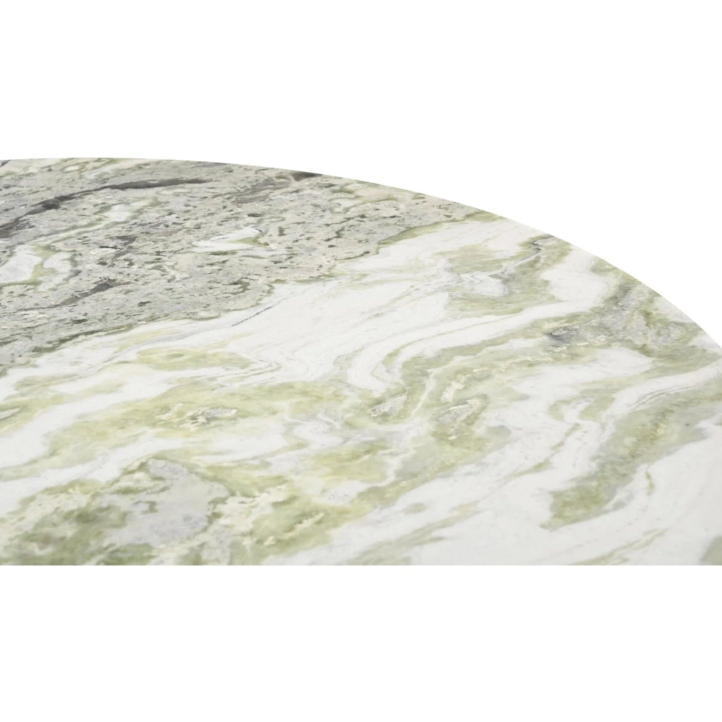 Luxury Evelyn Round Onyx Marble Dining Table Modern Italian Style for Villa