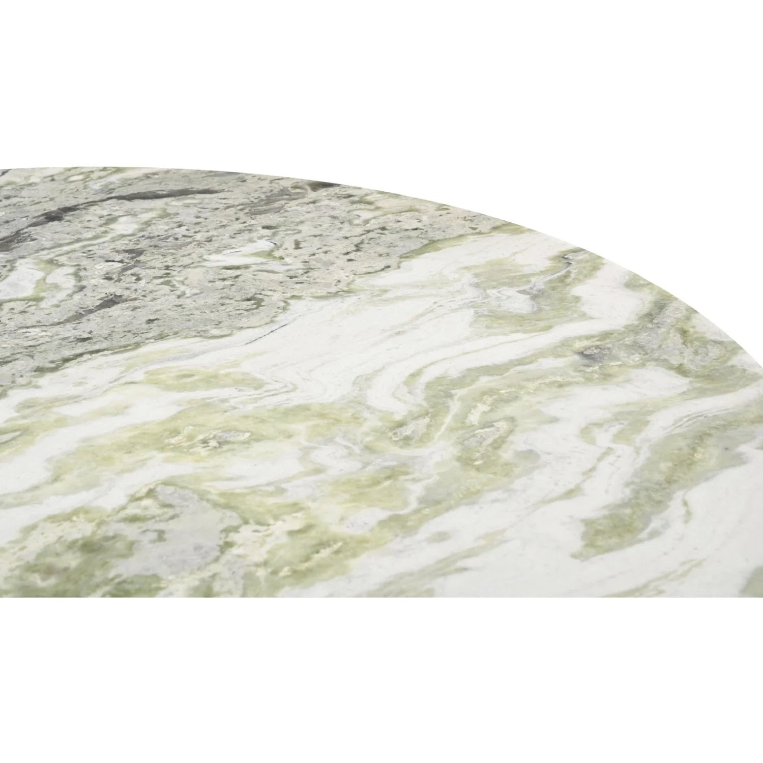 Luxury Evelyn Round Onyx Marble Dining Table Modern Italian Style for Villa