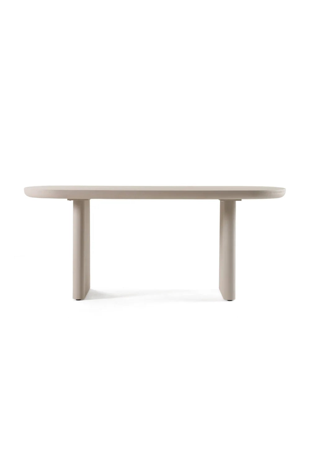 Luxury Evermore Oval Dining Table Modern Italian Style for Villa