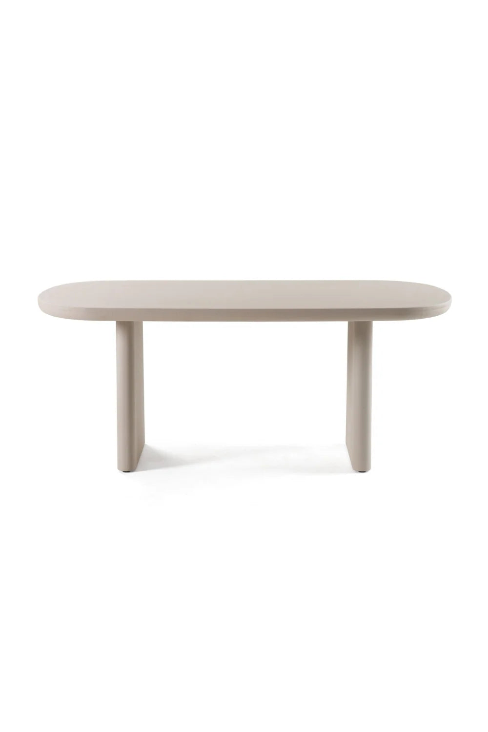Luxury Evermore Oval Dining Table Modern Italian Style for Villa
