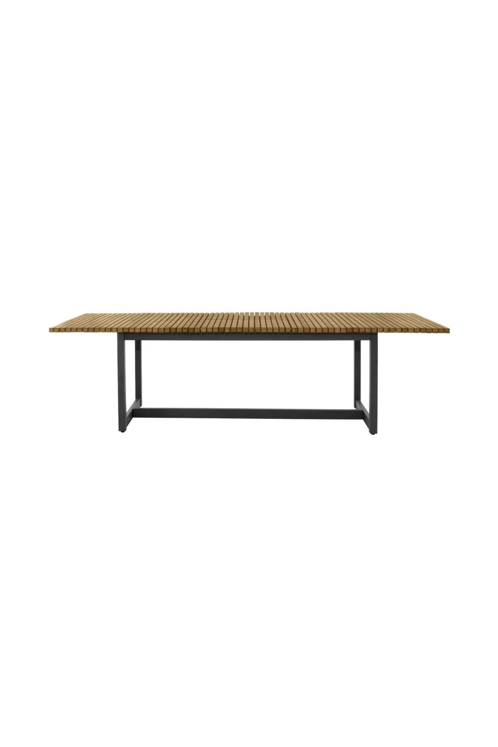 Luxury Extendable Teak Dining Table Modern Italian Style for Villa