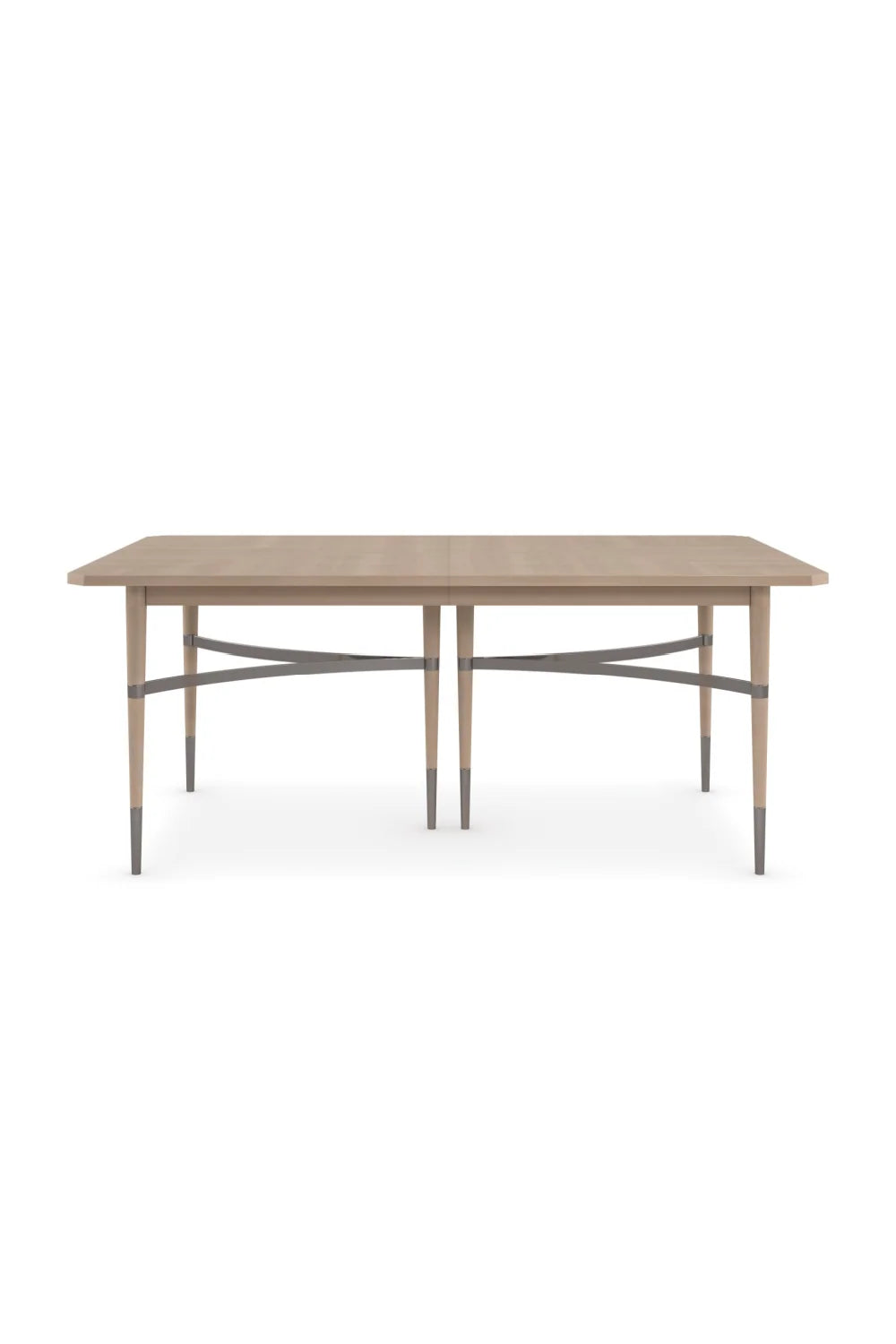 Luxury Extendable Wood Dining Table Modern Italian Style for Villa