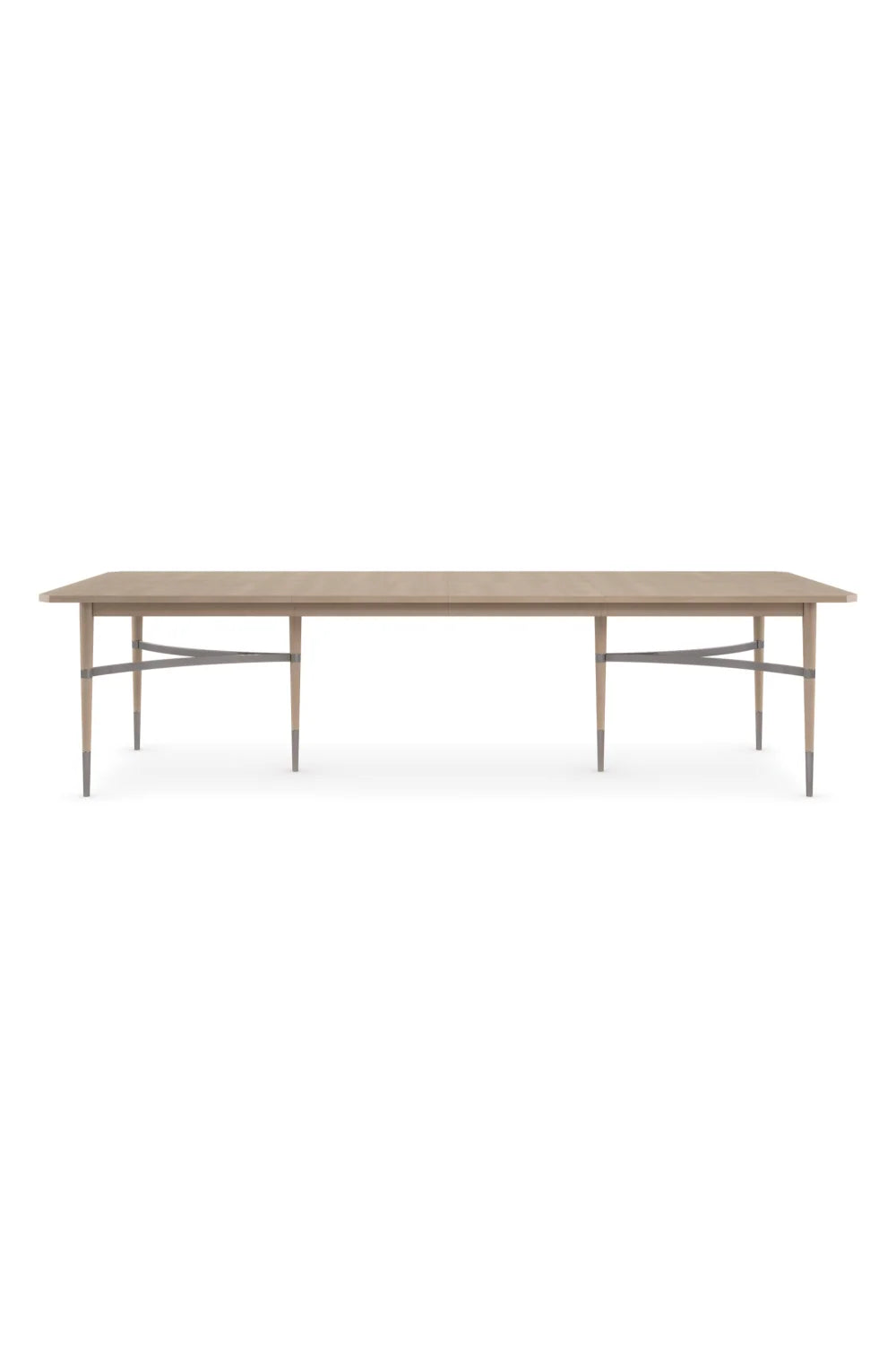 Luxury Extendable Wood Dining Table Modern Italian Style for Villa