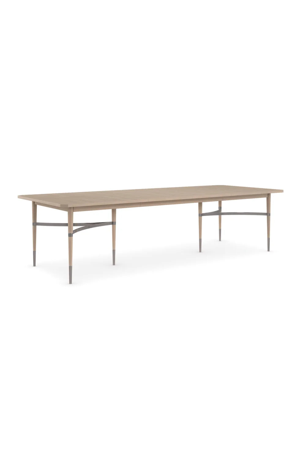 Luxury Extendable Wood Dining Table Modern Italian Style for Villa