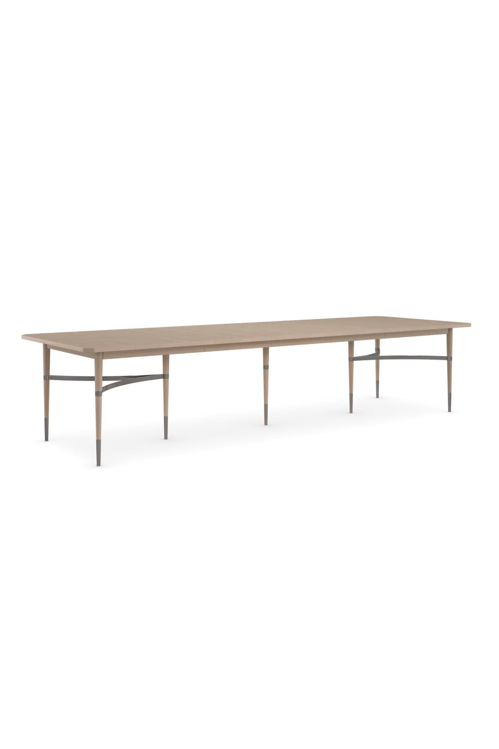 Luxury Extendable Wood Dining Table Modern Italian Style for Villa