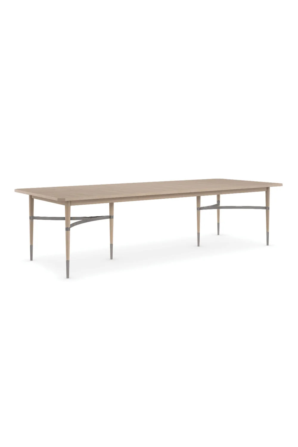 Luxury Extendable Wood Dining Table Modern Italian Style for Villa