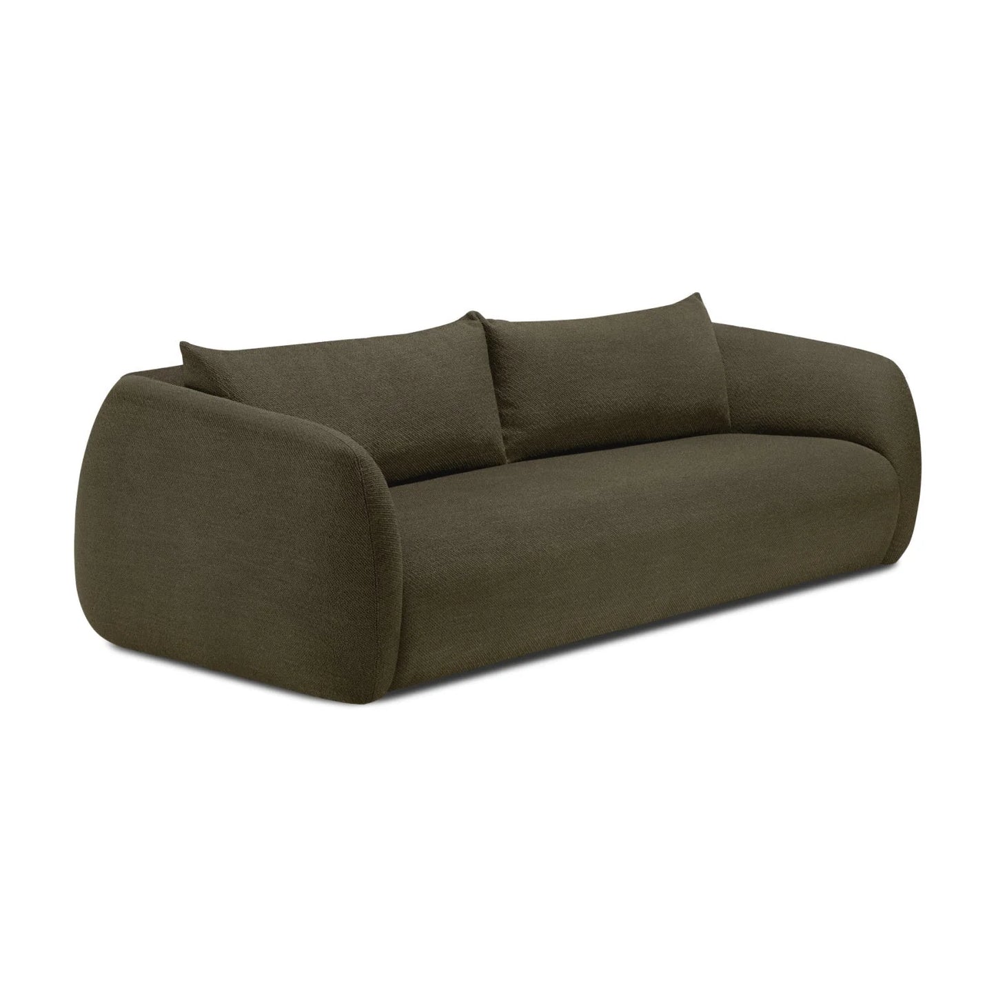 Luxury Fabric 3-Seater Sofa Modern Italian Style for Villa