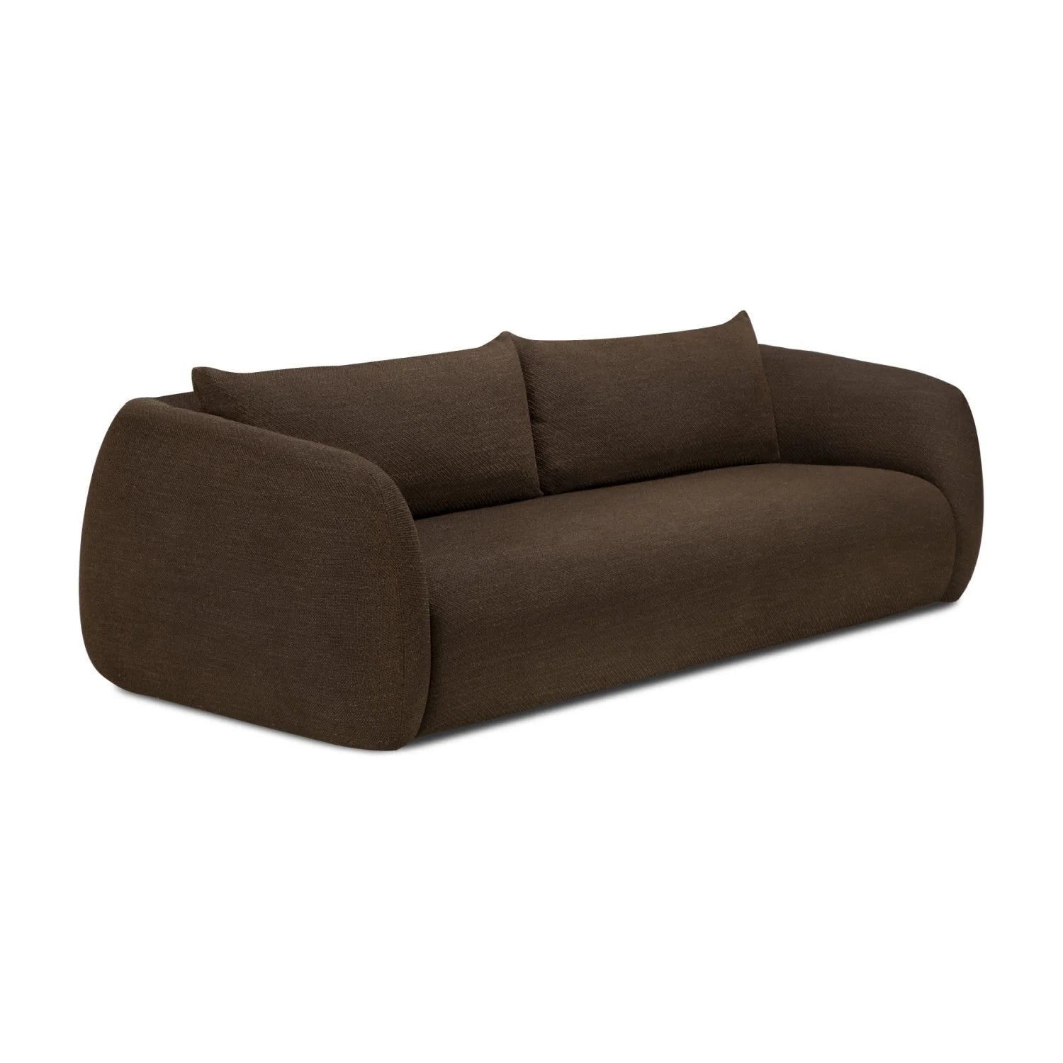 Luxury Fabric 3-Seater Sofa Modern Italian Style for Villa
