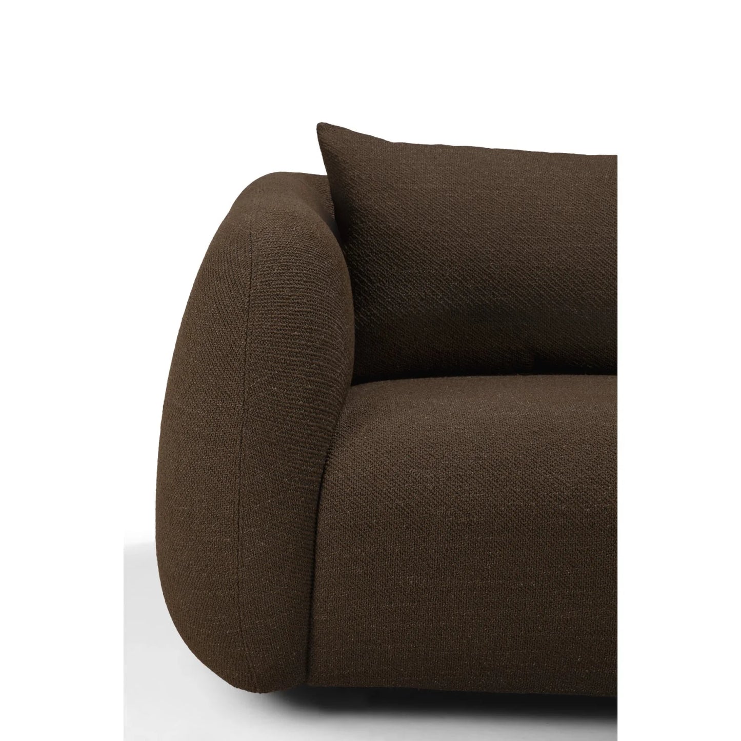 Luxury Fabric 3-Seater Sofa Modern Italian Style for Villa