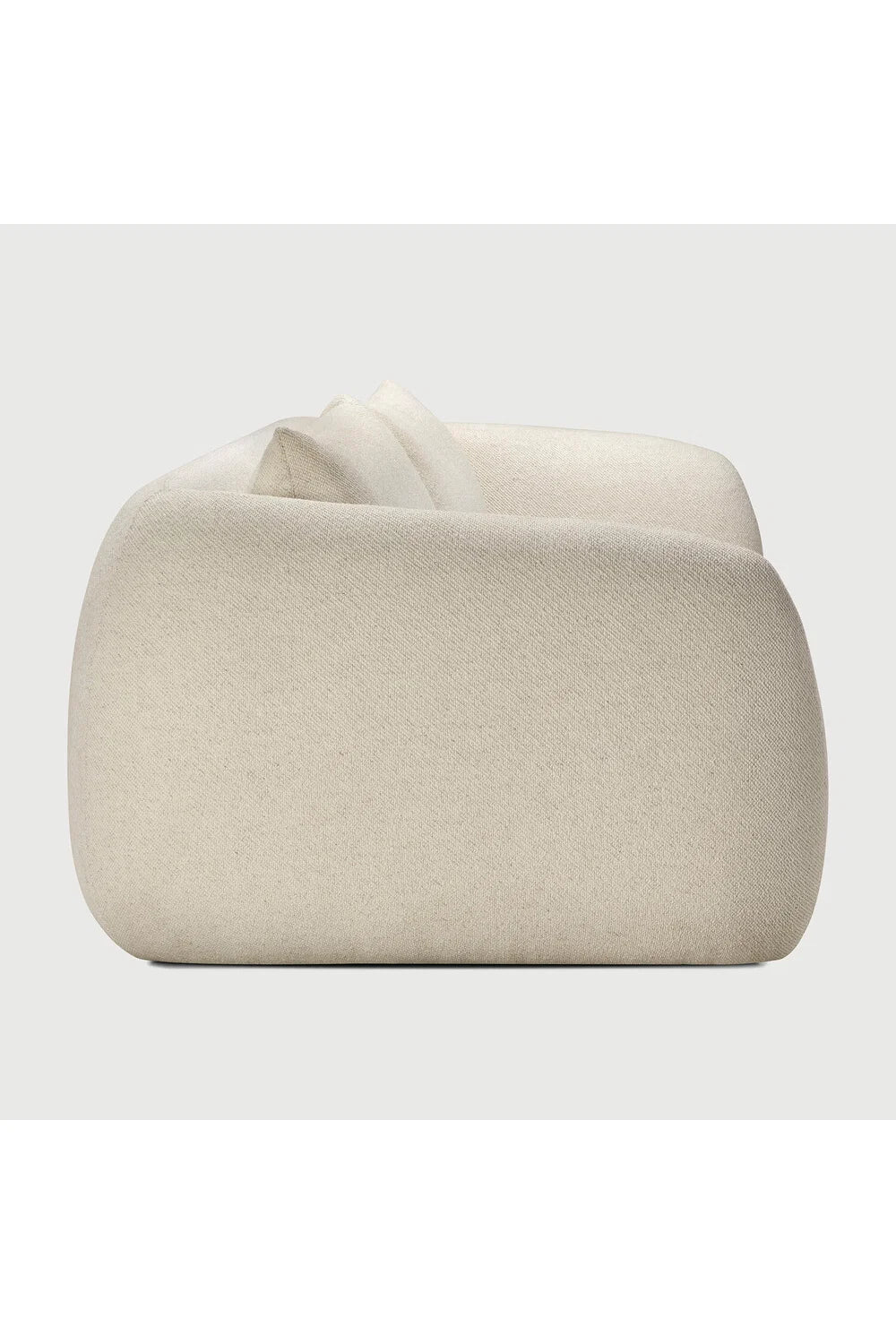 Luxury Fabric 3-Seater Sofa Modern Italian Style for Villa