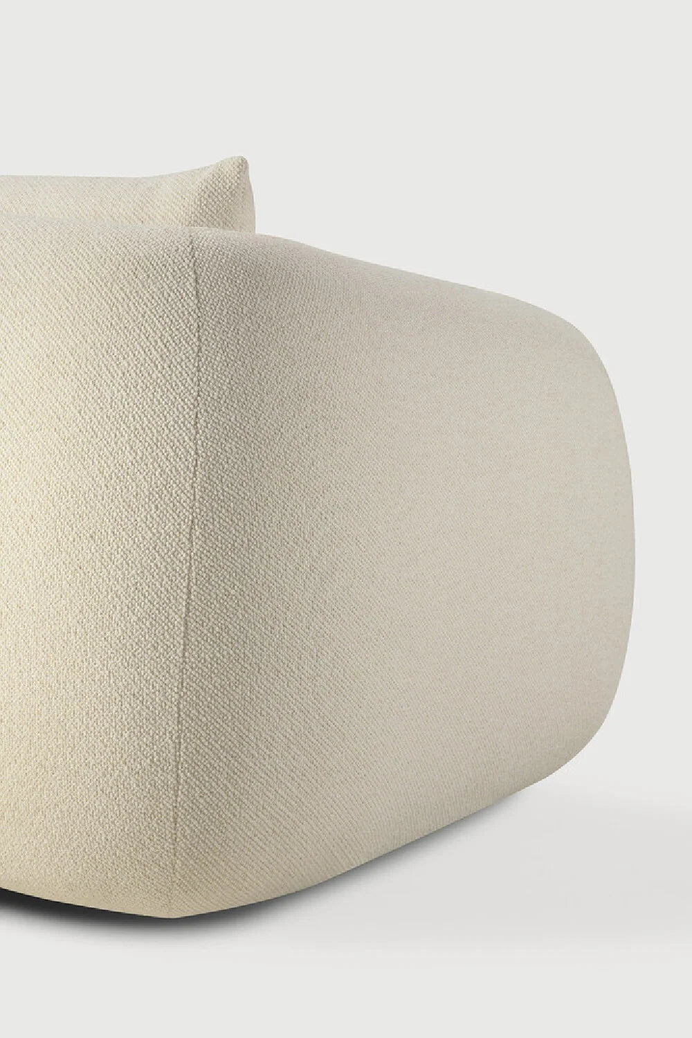 Luxury Fabric 3-Seater Sofa Modern Italian Style for Villa