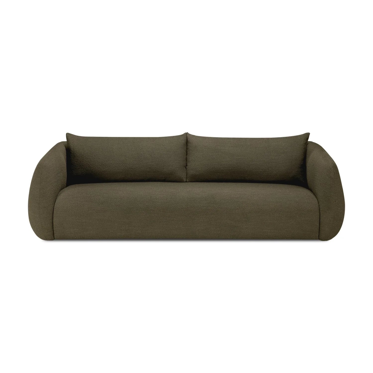 Luxury Fabric 3-Seater Sofa Modern Italian Style for Villa