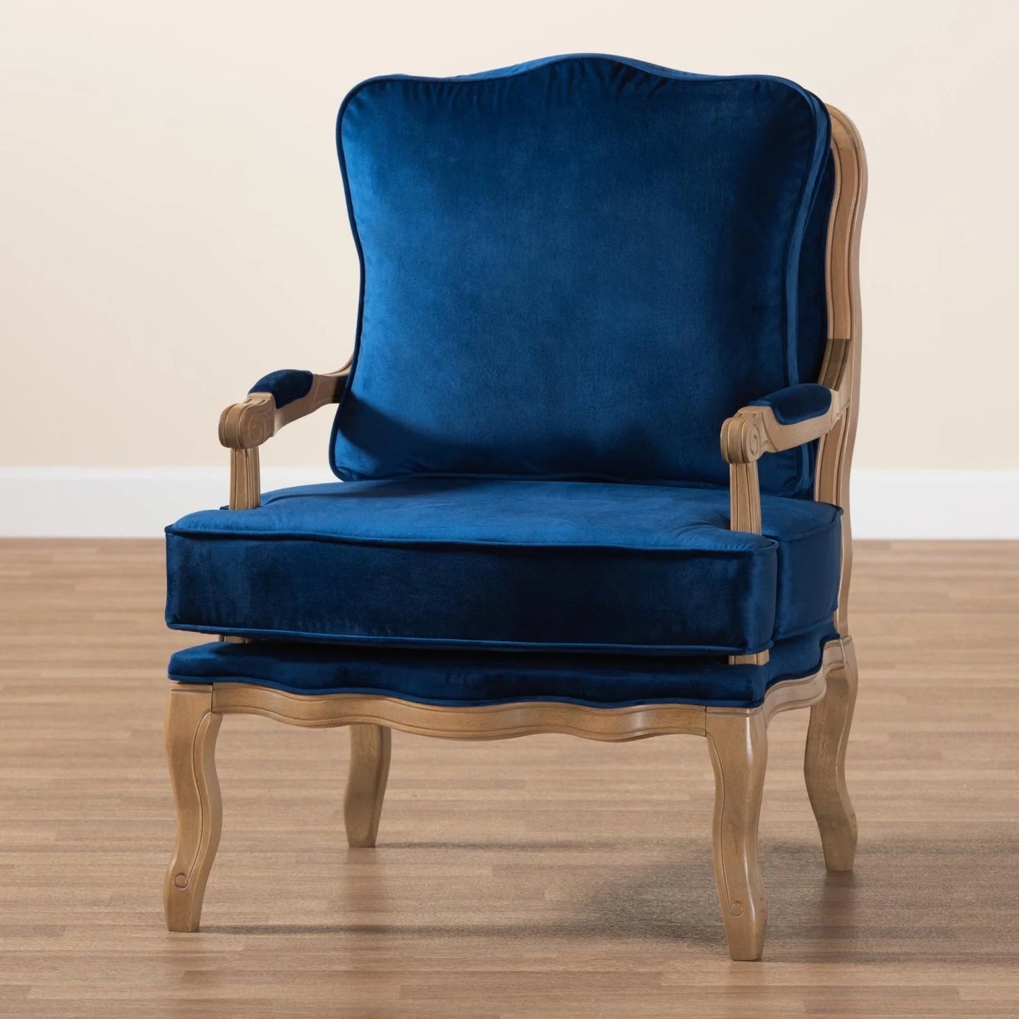 Luxury Fabric Accent Chair European Style for Villa