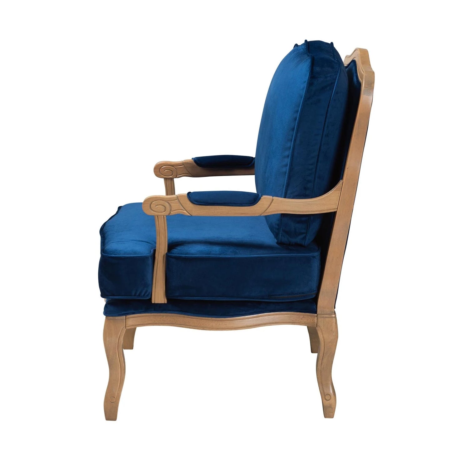 Luxury Fabric Accent Chair European Style for Villa