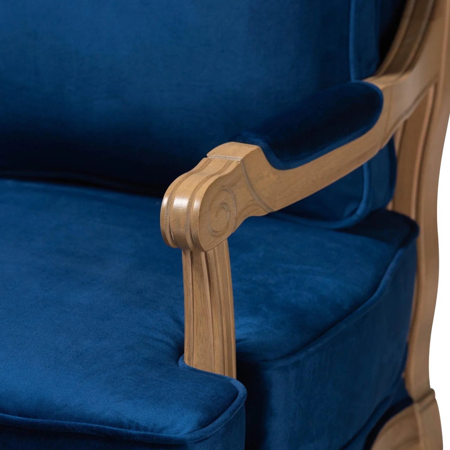 Luxury Fabric Accent Chair European Style for Villa