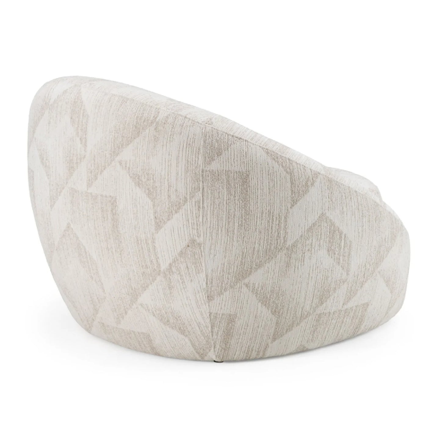 Luxury Fabric Accent Chair Modern Italian Style for Villa