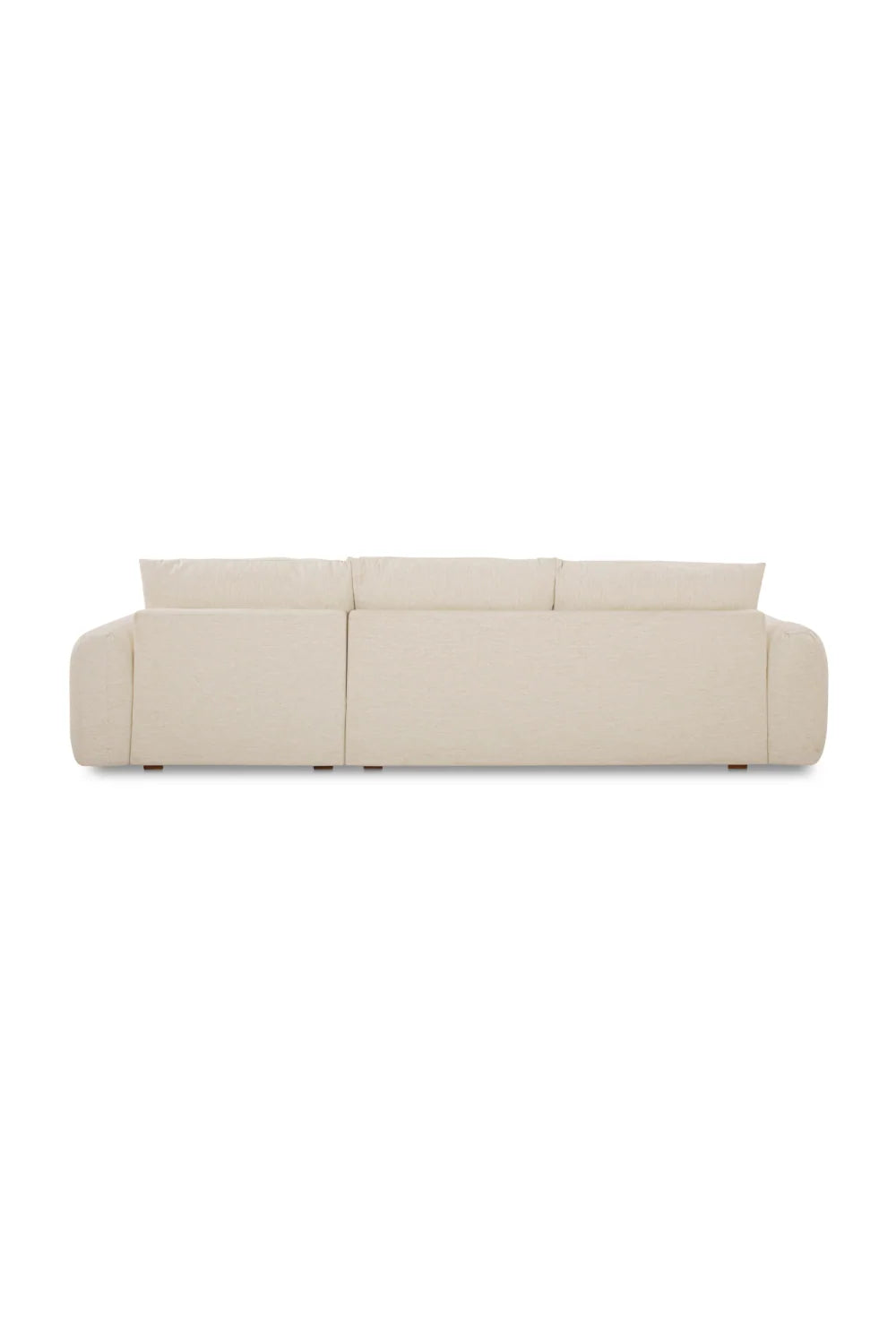 Luxury Fabric L-Shaped Sectional Sofa Modern Italian Style for Villa