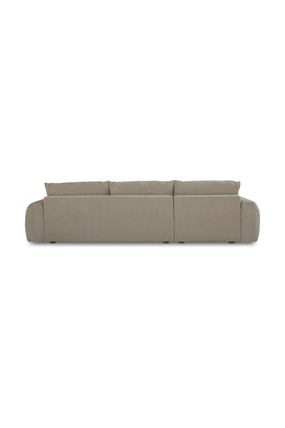Luxury Fabric L-Shaped Sectional Sofa Modern Italian Style for Villa