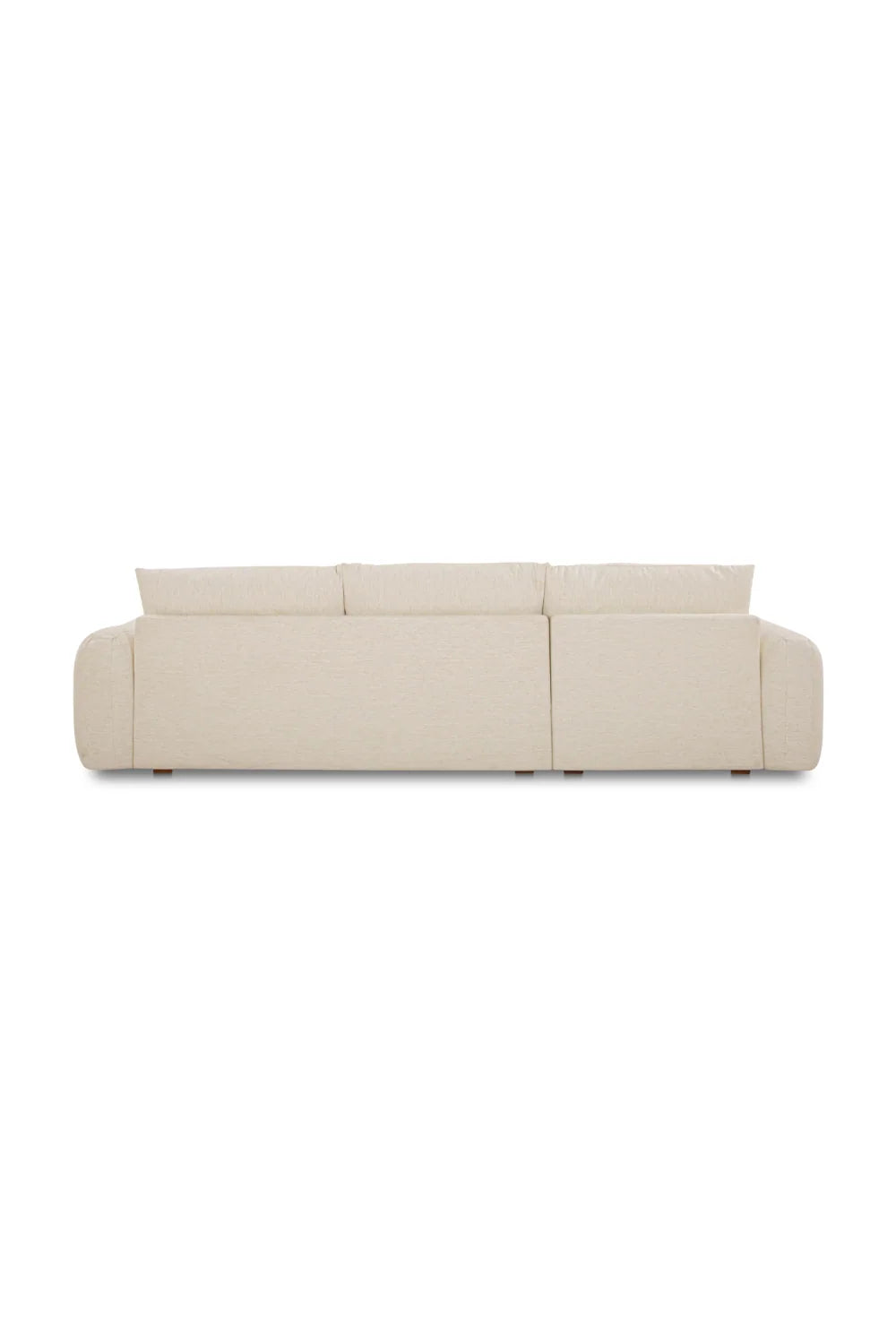 Luxury Fabric L-Shaped Sectional Sofa Modern Italian Style for Villa