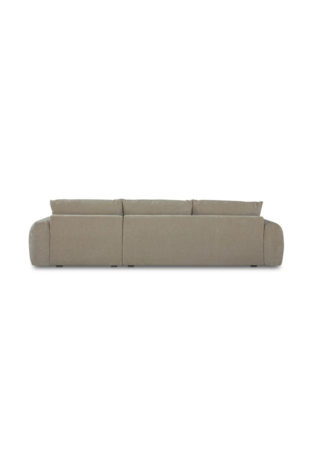 Luxury Fabric L-Shaped Sectional Sofa Modern Italian Style for Villa